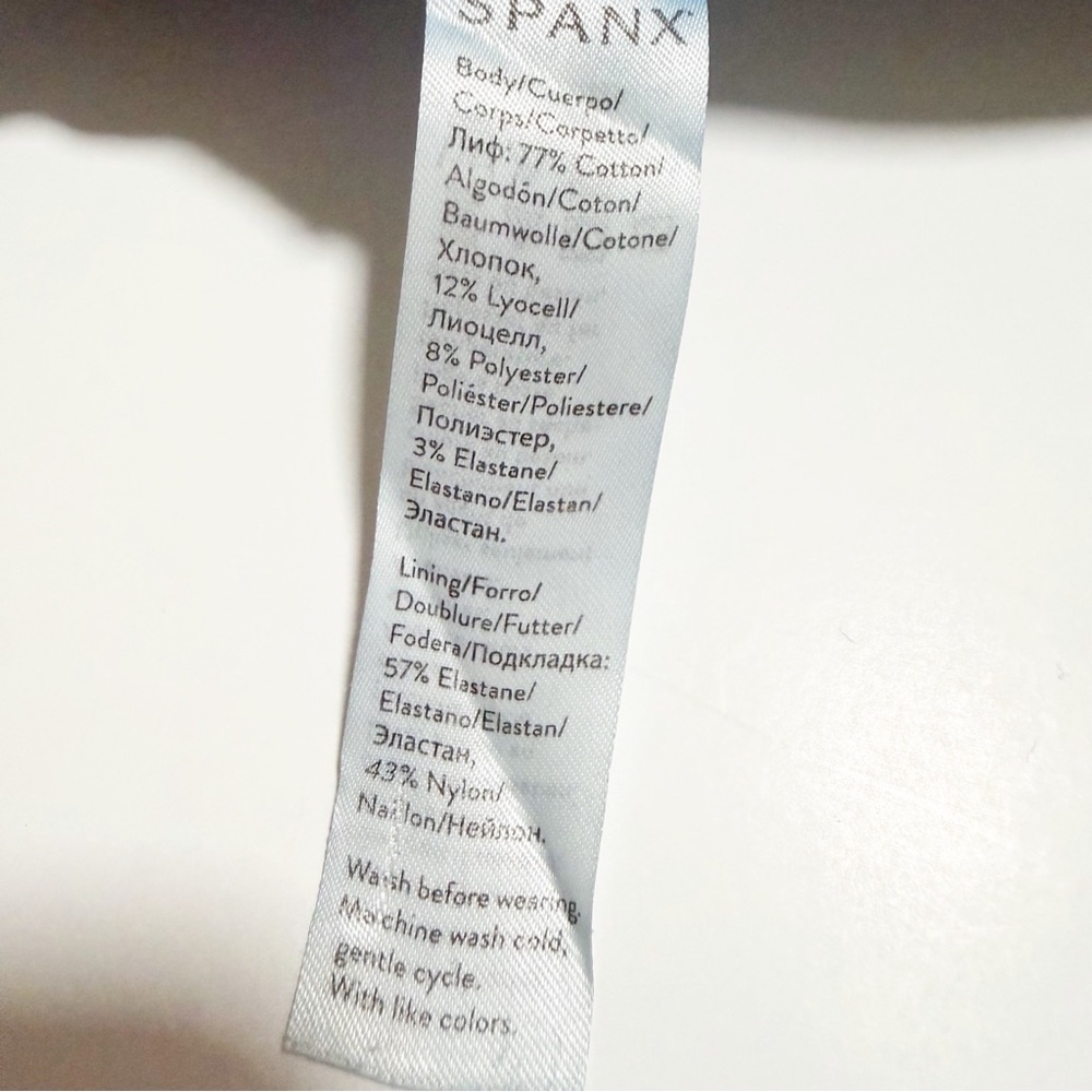 Spanx Distressed Medium Wash Jeggings - Picture 9 of 9
